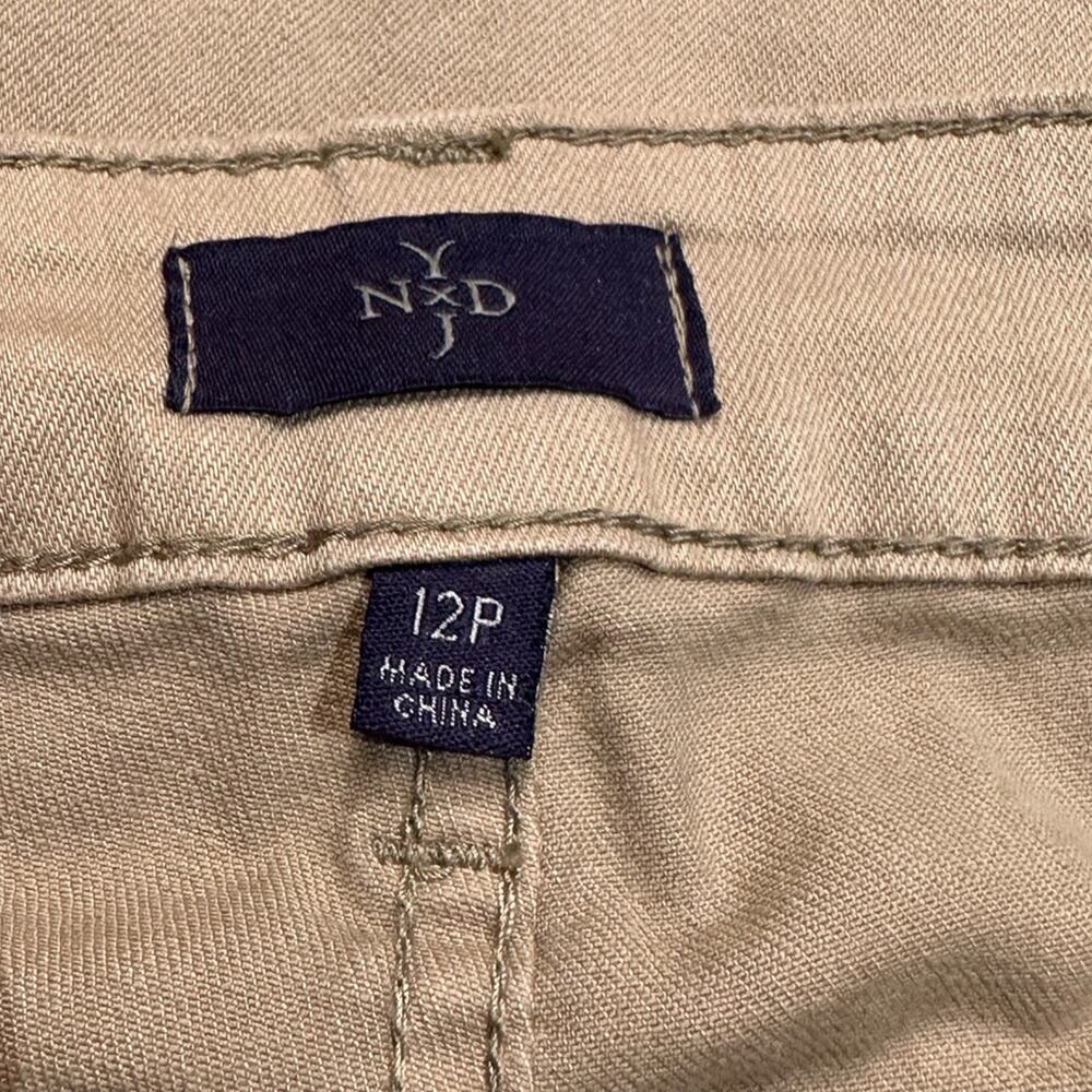 NYDJ Womens Size 12/34 Petite with 28" Inseam  Khaki Classic Jeans Lift and Tuck - Picture 4 of 9